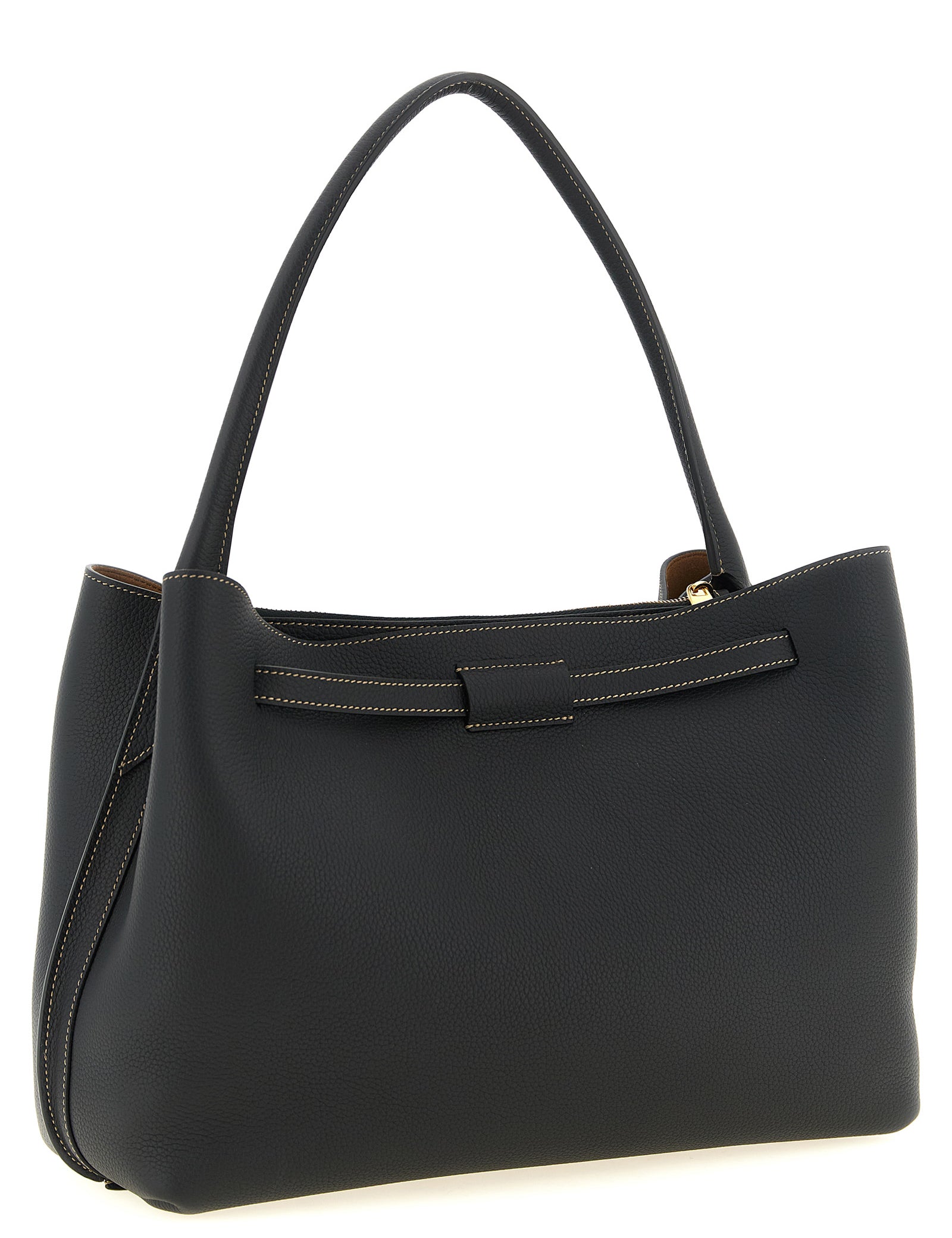 Tod's Black Calfskin Handbag