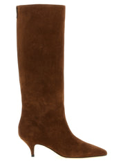 Fabiana Filippi Brown Suede Over The Knee Boots