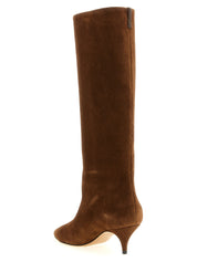 Fabiana Filippi Brown Suede Over The Knee Boots