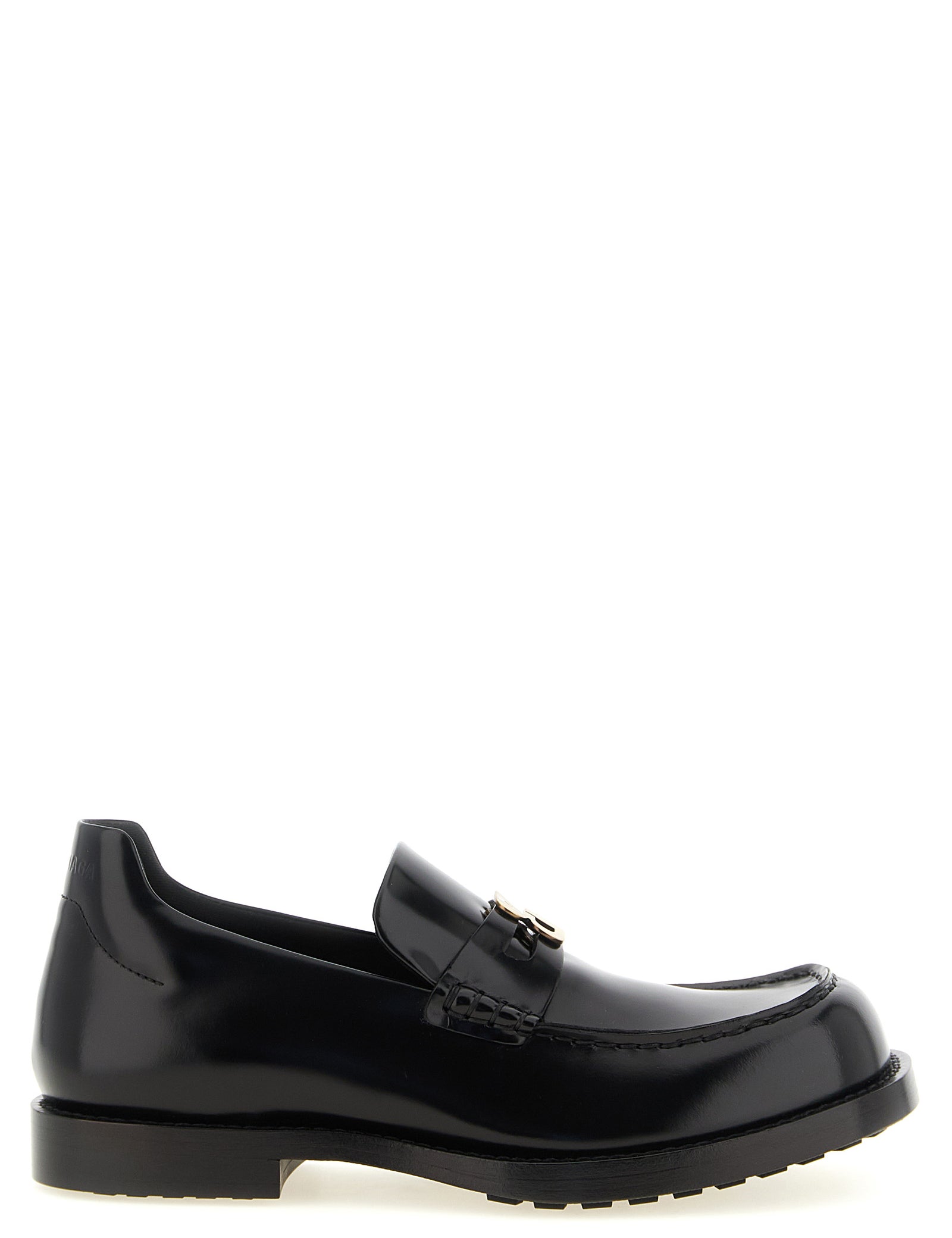 Balenciaga Black Calfskin Loafers