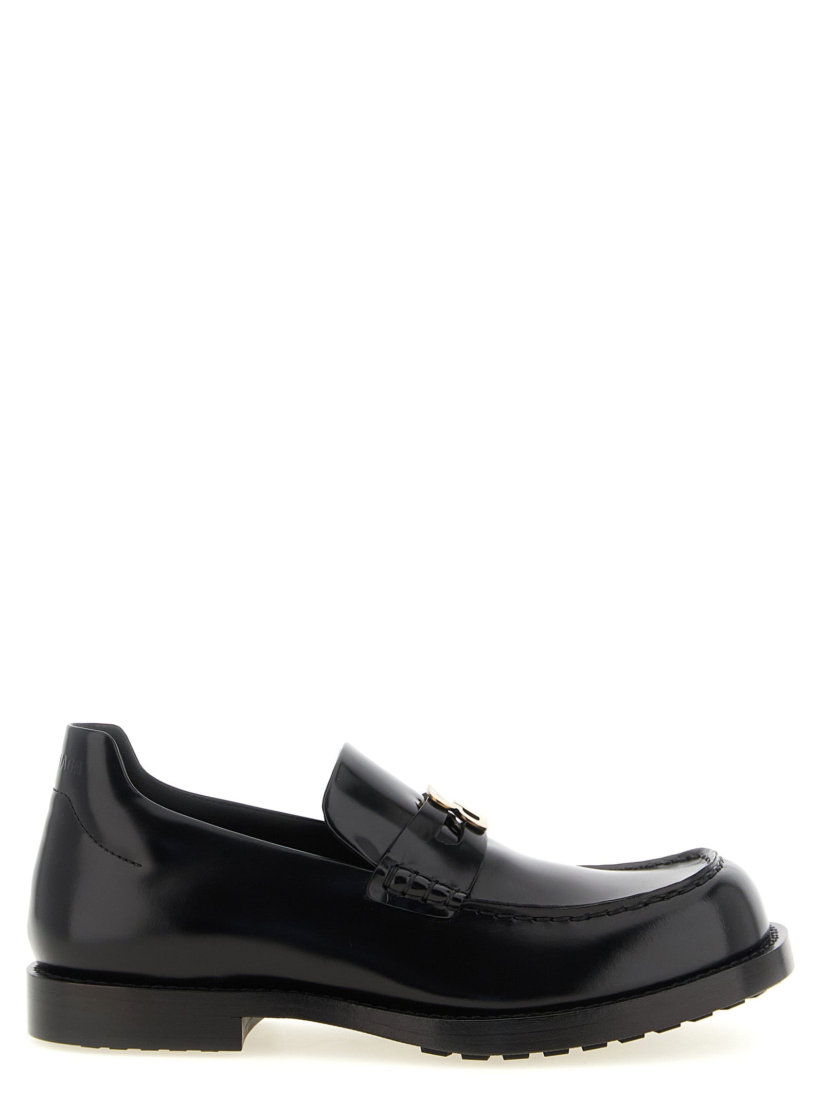 Balenciaga Black Calfskin Loafers
