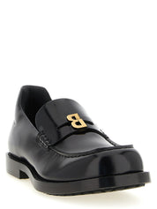 Balenciaga Black Calfskin Loafers