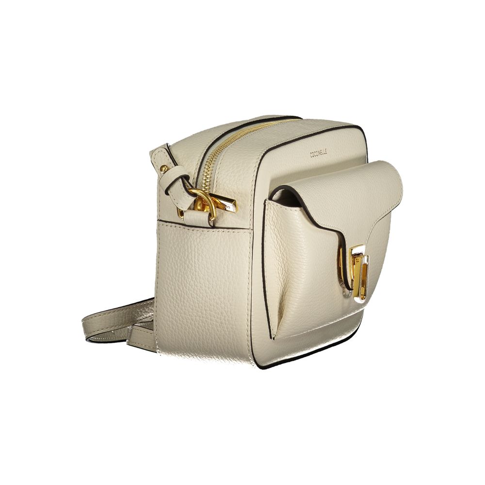 Coccinelle White Leather Handbags