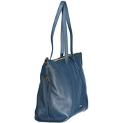 Coccinelle Blue Leather Handbags