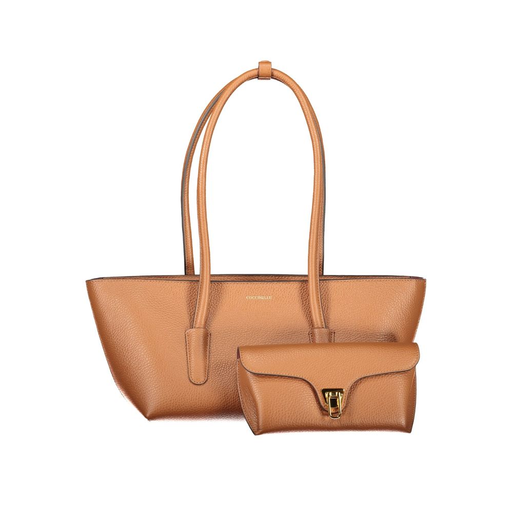 Coccinelle Brown Leather Bag