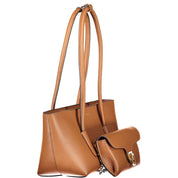 Coccinelle Brown Leather Bag