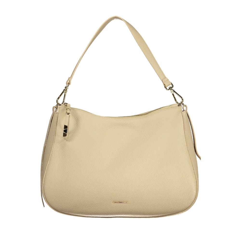 Coccinelle Beige Leather Handbags