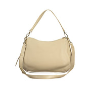 Coccinelle Beige Leather Handbags