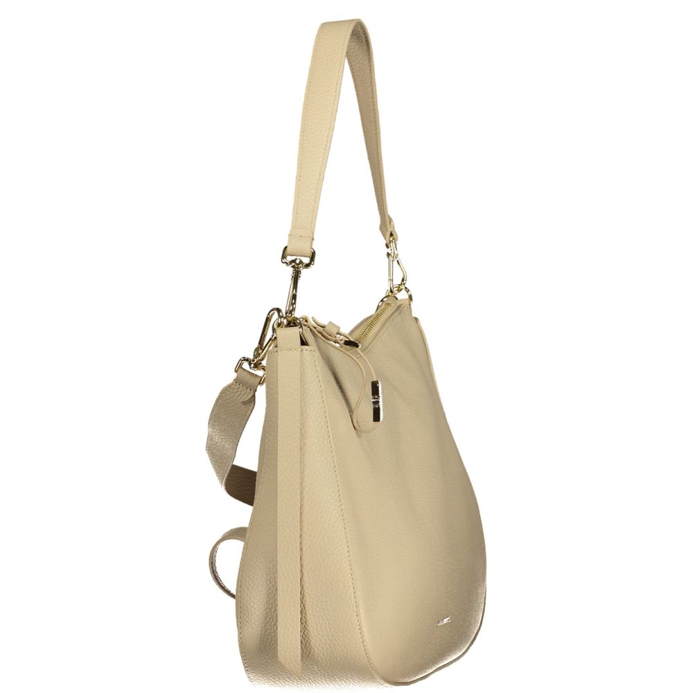 Coccinelle Beige Leather Handbags