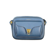 Coccinelle Blue Leather Shoulder Bag