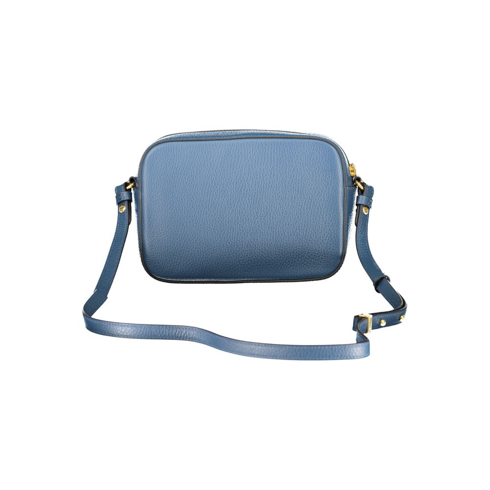 Coccinelle Blue Leather Shoulder Bag