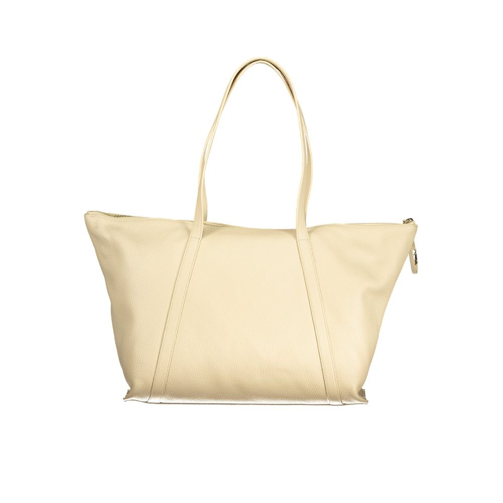 Coccinelle Beige Leather Handbags
