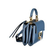 Coccinelle Blue Leather Arlettis Bag