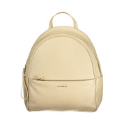 Coccinelle Beige Leather Backpack