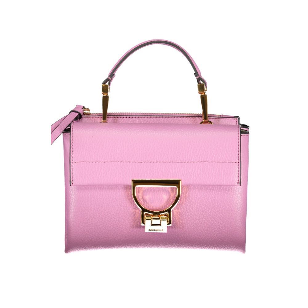 Coccinelle Violet Leather Bag
