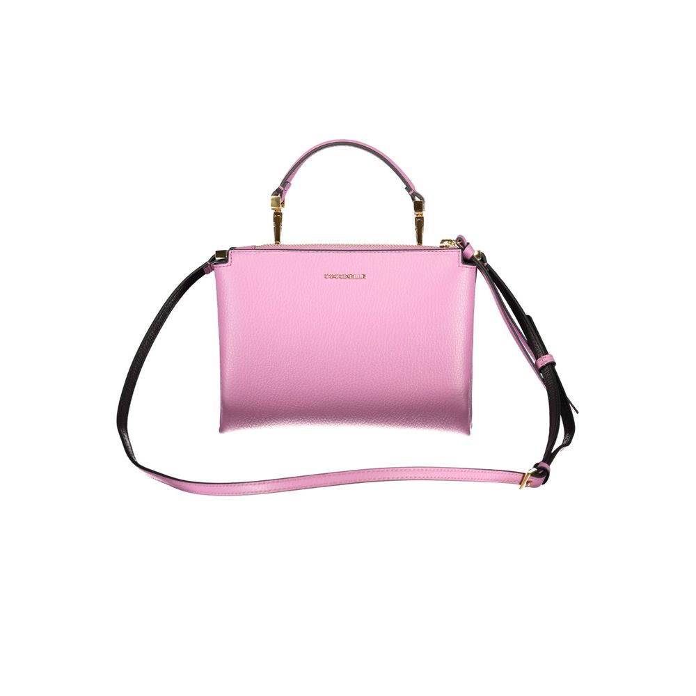 Coccinelle Violet Leather Bag