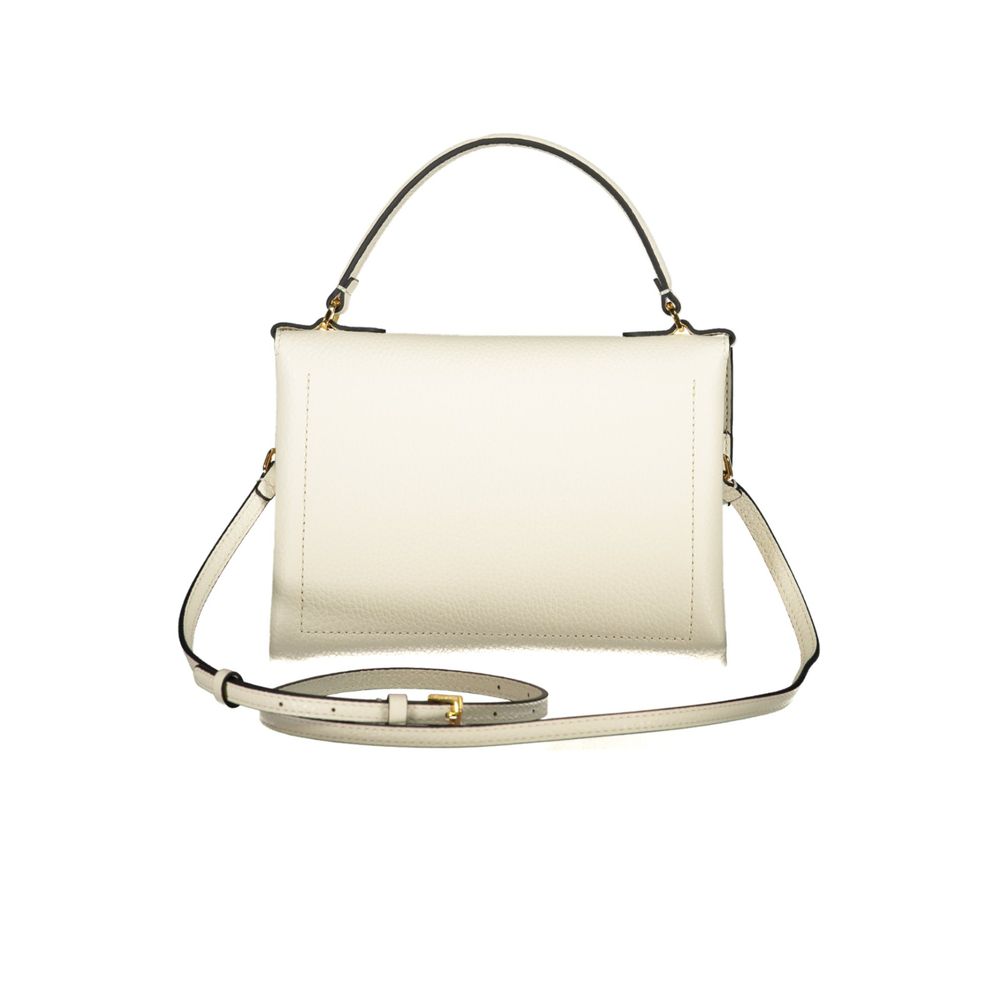 Coccinelle White Leather Handbag