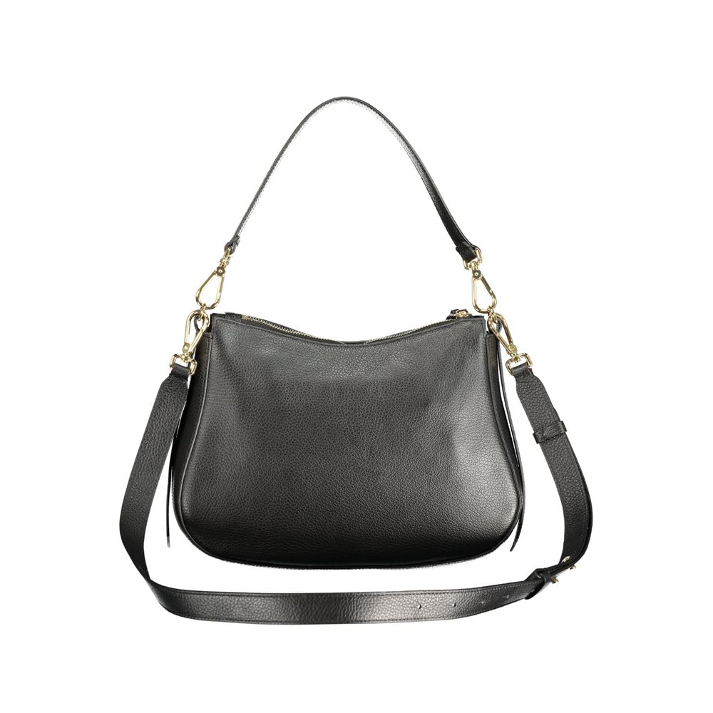 Coccinelle Black Leather Handbag