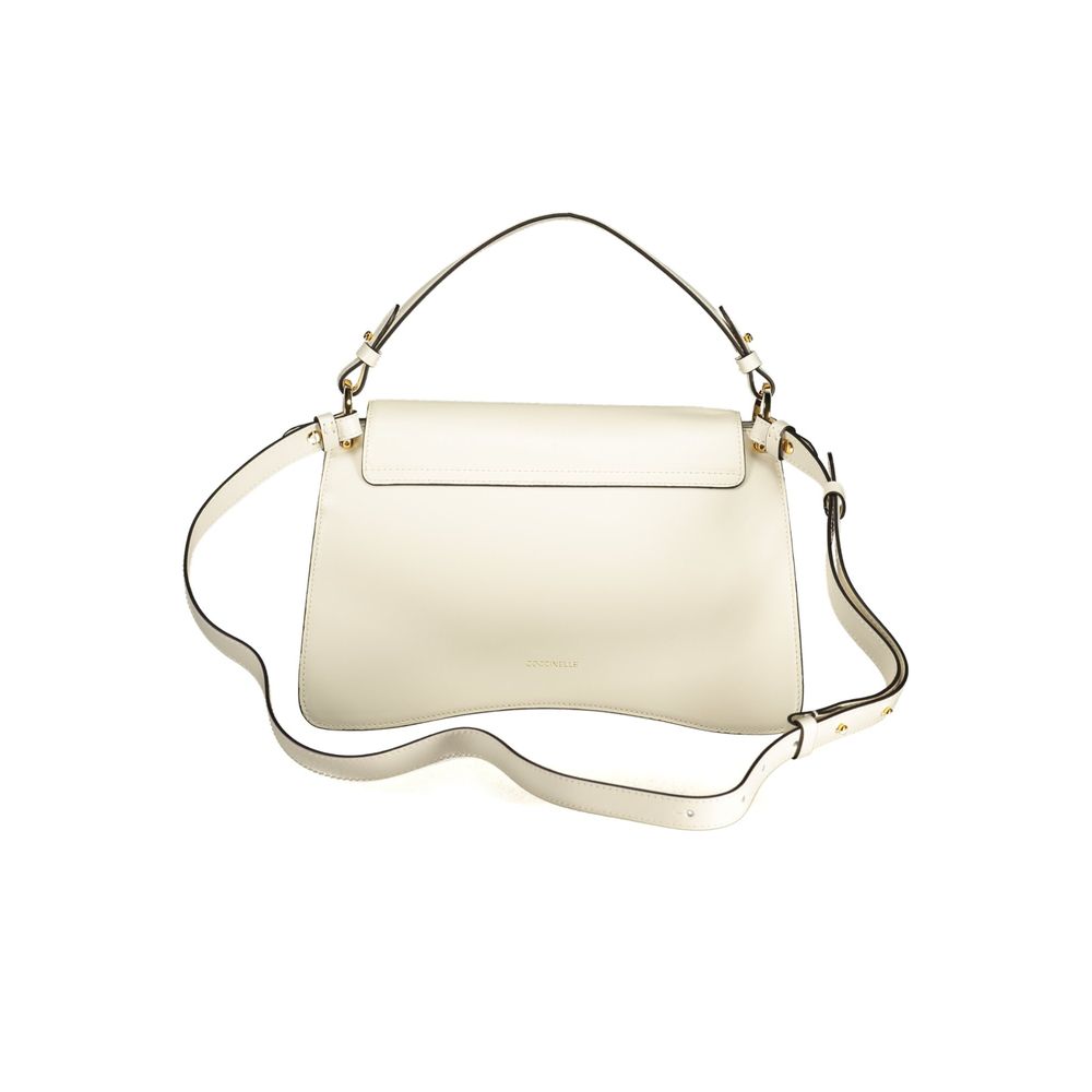 Coccinelle White Leather Handbags