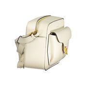 Coccinelle White Leather Shoulder Bag