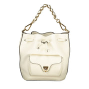 Coccinelle White Leather Handbag