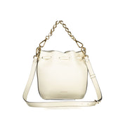 Coccinelle White Leather Handbag