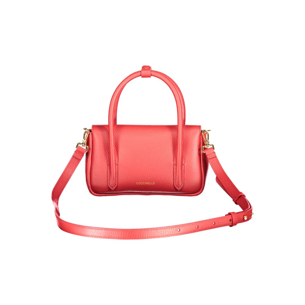 Coccinelle Red Leather Mini Bag