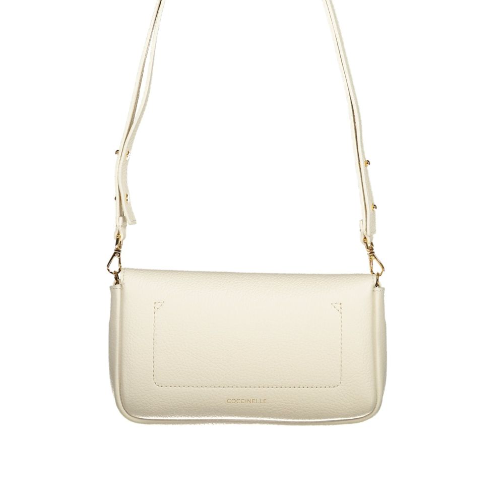 Coccinelle White Leather Mini Bag