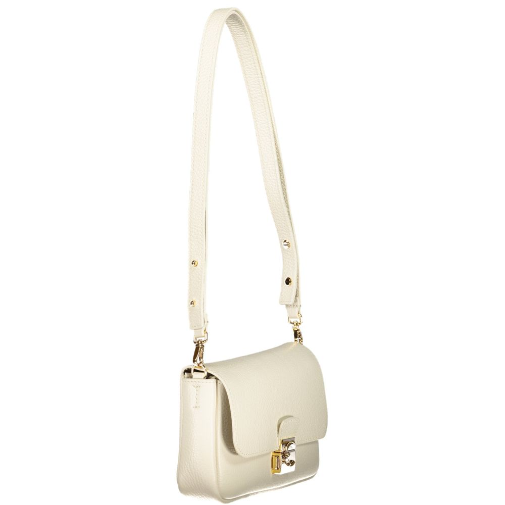 Coccinelle White Leather Mini Bag