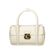 Coccinelle White Leather Handbag