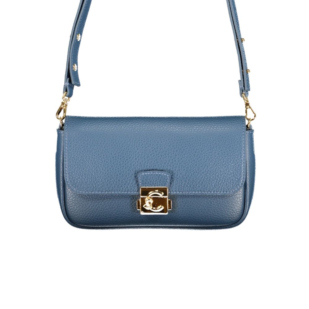 Coccinelle Blue Leather Mini Bag