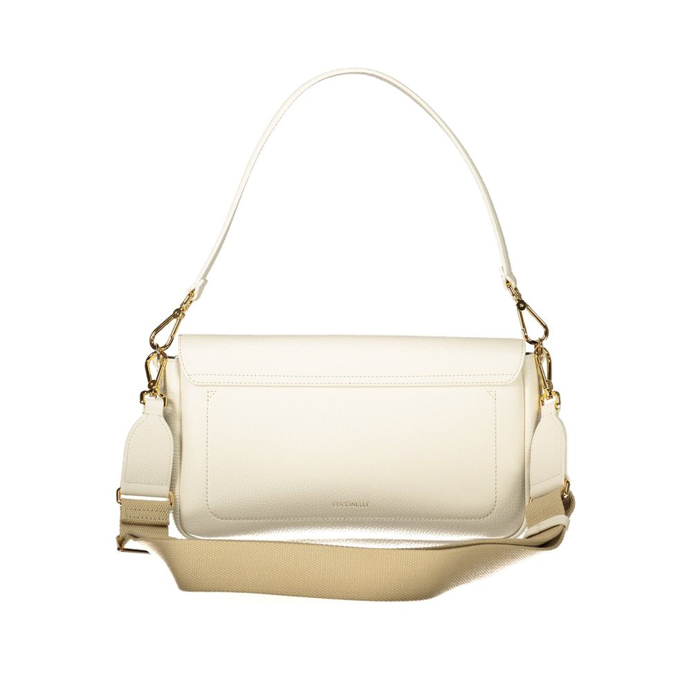Coccinelle White Leather Handbags