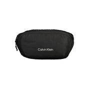Calvin Klein Black Polyester Bum Bag