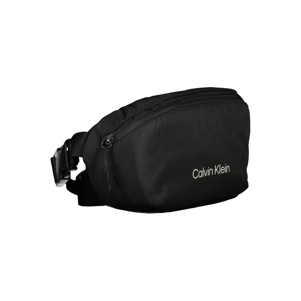 Calvin Klein Black Polyester Bum Bag
