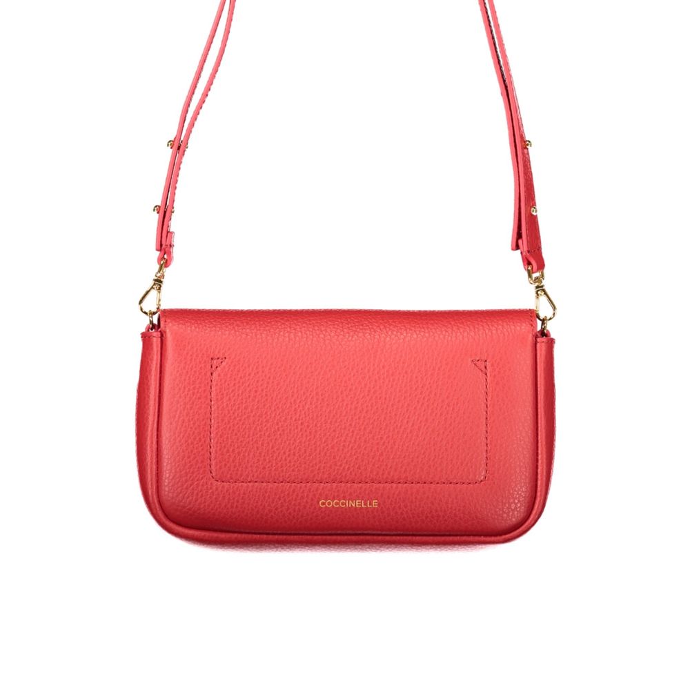 Coccinelle Red Leather Mini Bag
