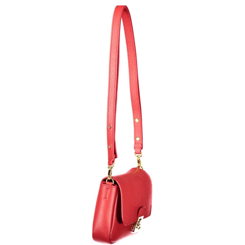 Coccinelle Red Leather Mini Bag