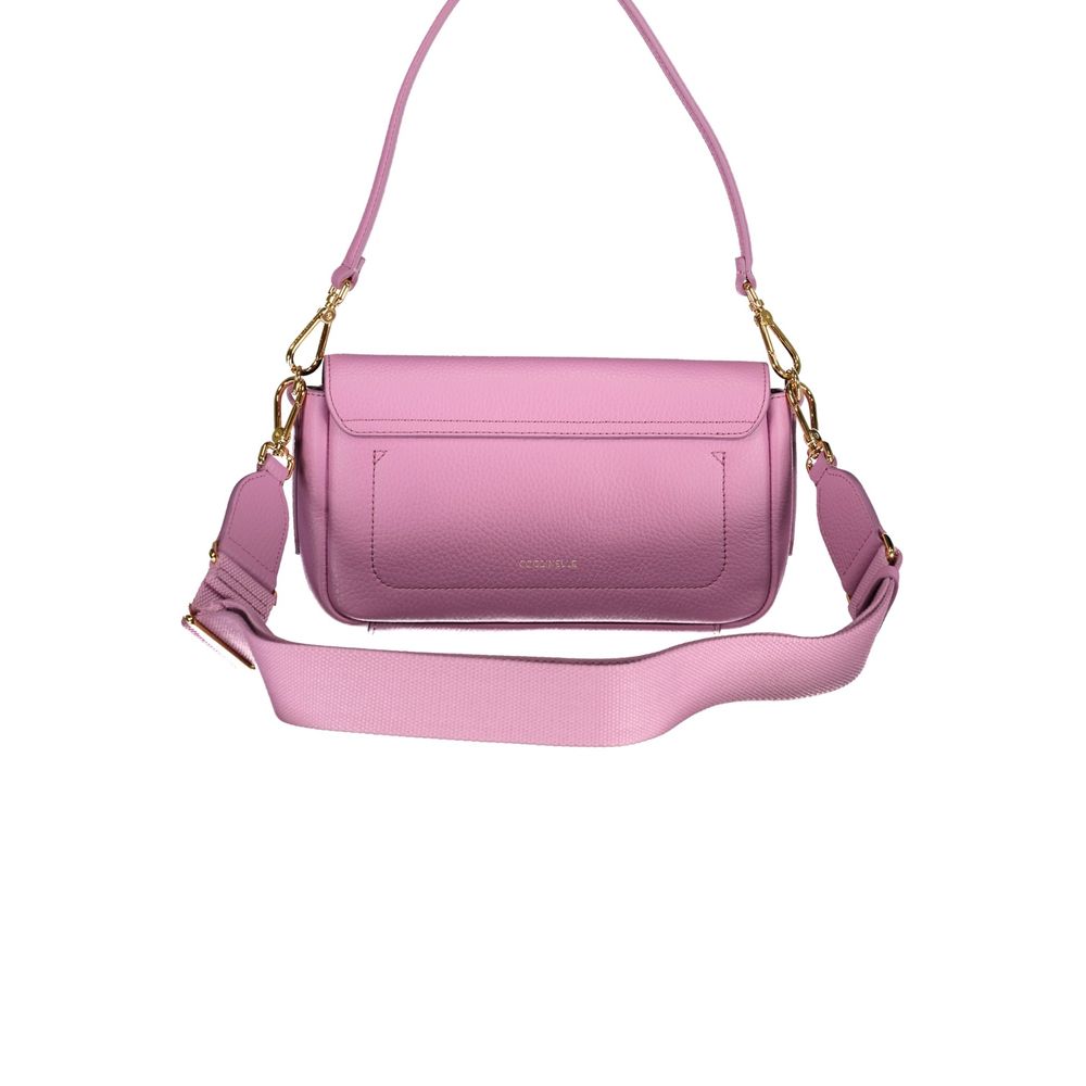 Coccinelle Purple Leather Handbags