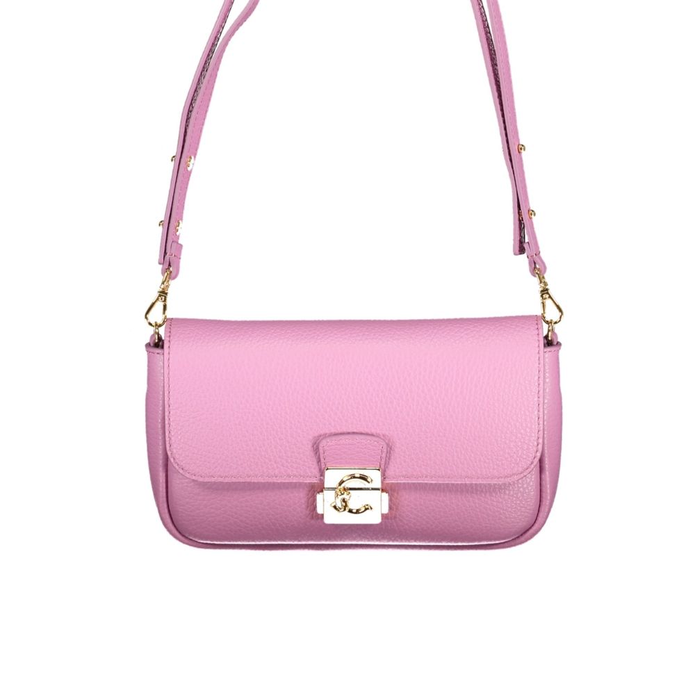 Coccinelle Violet Leather Mini Bag