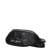 Karl Lagerfeld Black Leather Backpack