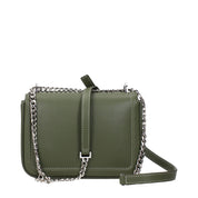 Karl Lagerfeld Green Leather Crossbody Bag