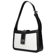 Karl Lagerfeld White Leather Shoulder Bag