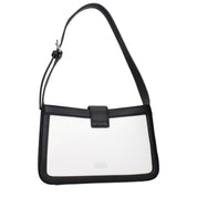 Karl Lagerfeld White Leather Shoulder Bag