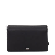 Karl Lagerfeld Black Polyurethane Handbags