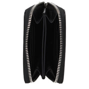 Karl Lagerfeld Black Polyurethane Wallets