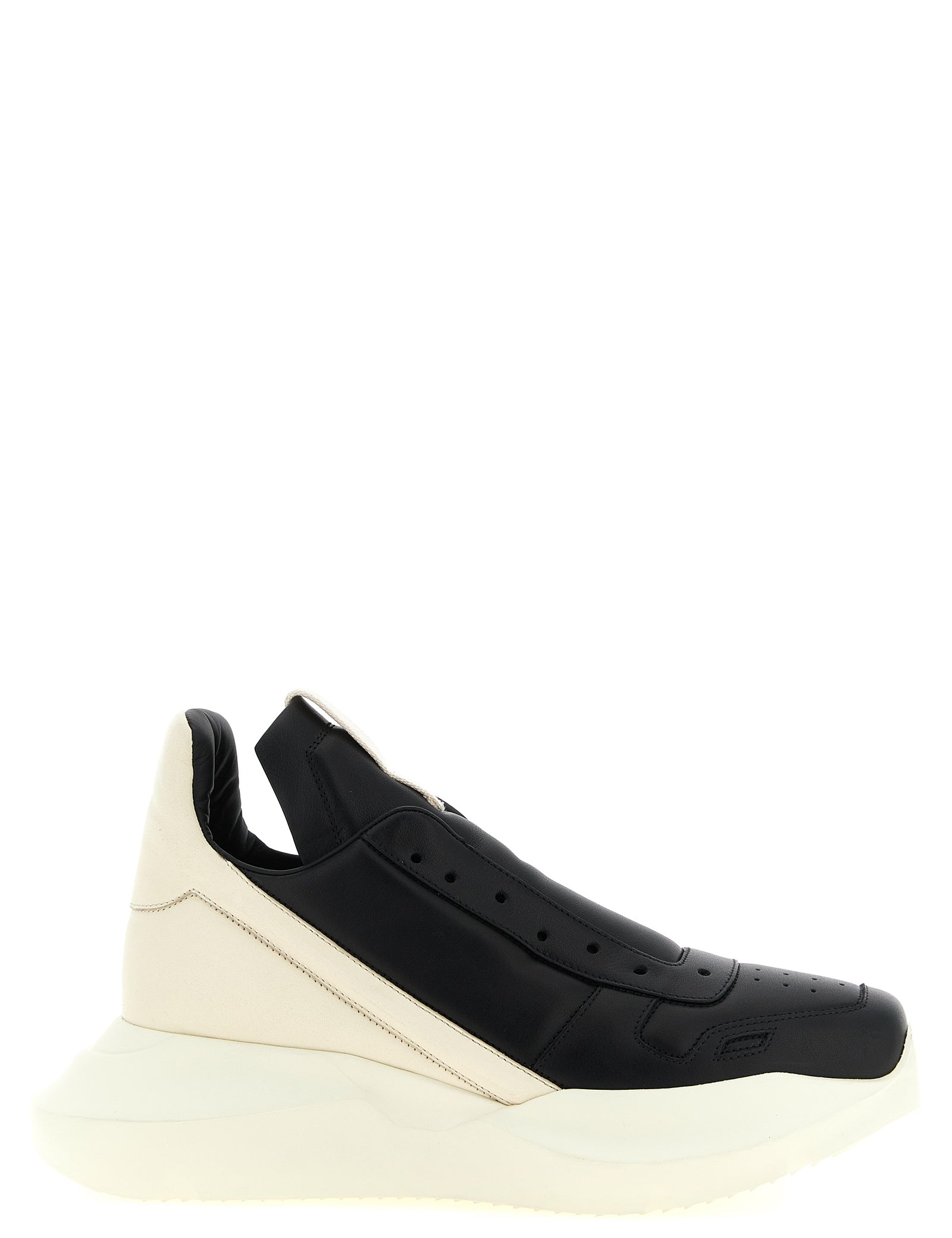 Black Calfskin Sneakers