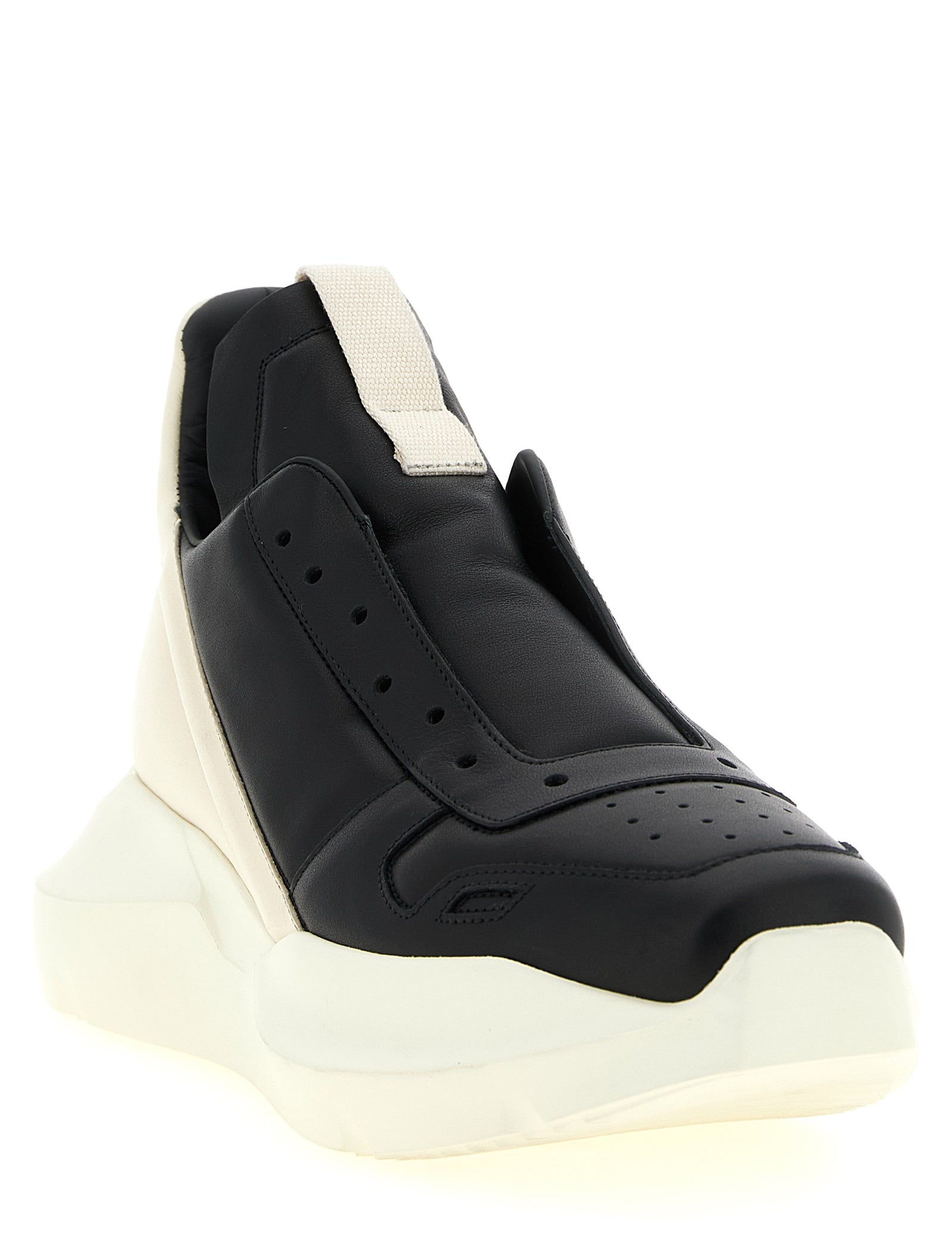 Black Calfskin Sneakers