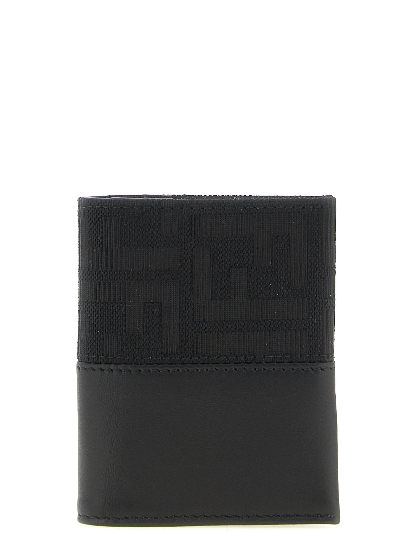 Fendi Black Polyester Cardholder