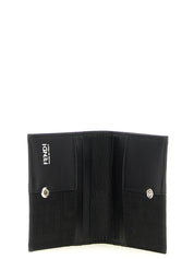 Fendi Black Polyester Cardholder