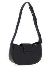 Ferragamo Black Calfskin Shoulder Bag