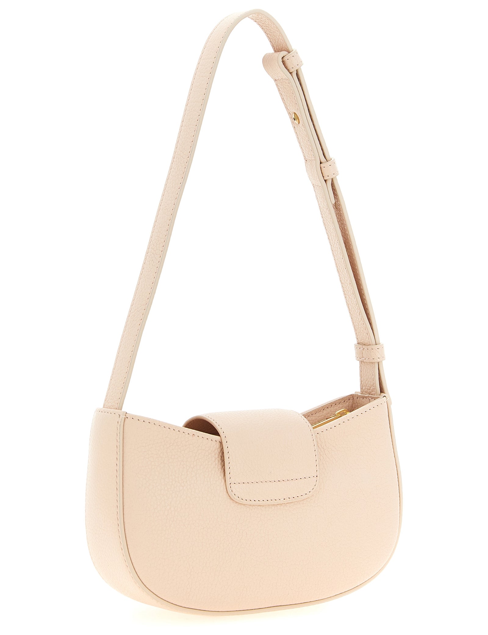 Ferragamo Pink Calfskin Shoulder Bags